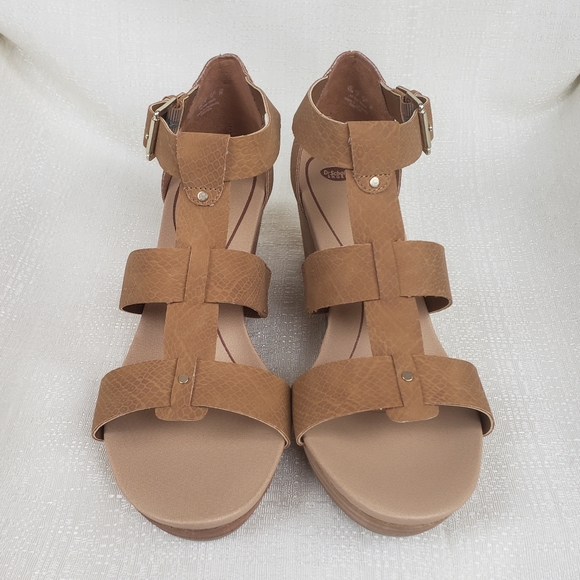 NWOB Dr. Scholl's Barton Wedge In Saddle - Picture 4 of 6